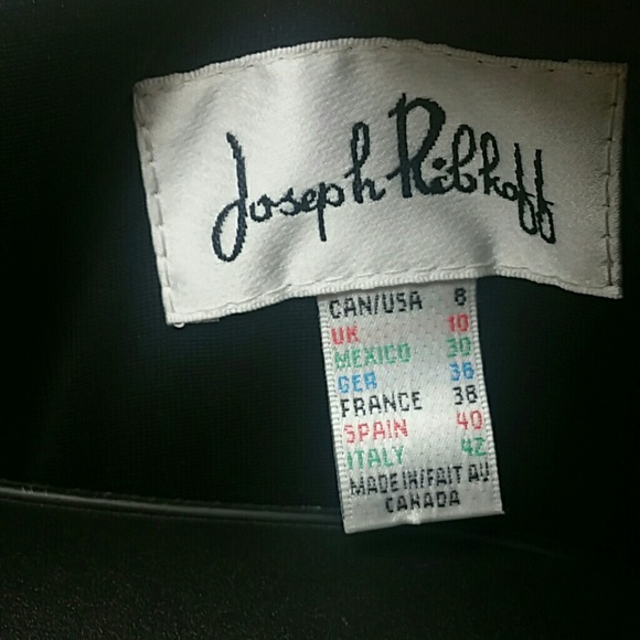 Joseph Ribkoff Multi Block print dress -161915 - Picture 7 of 8